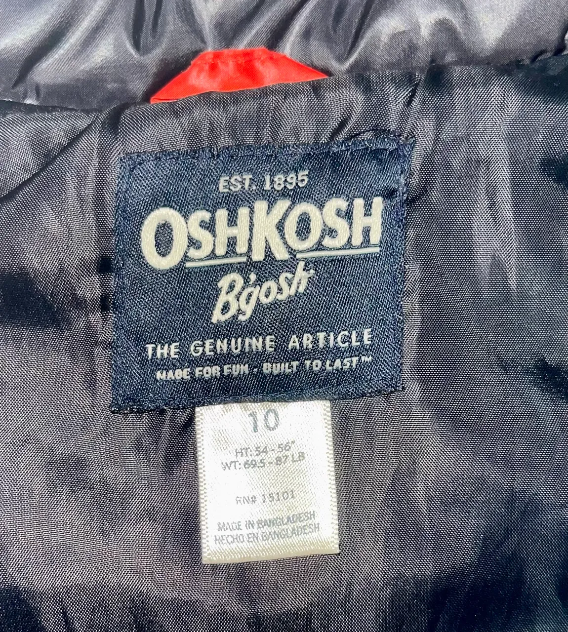 Chaleco Oshkosh - imagen 9