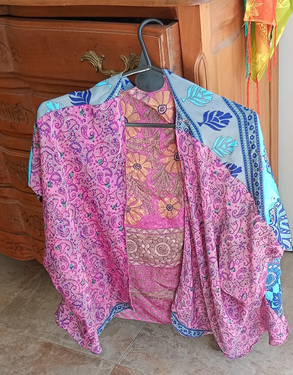 Kimono Hindu - Vista 3