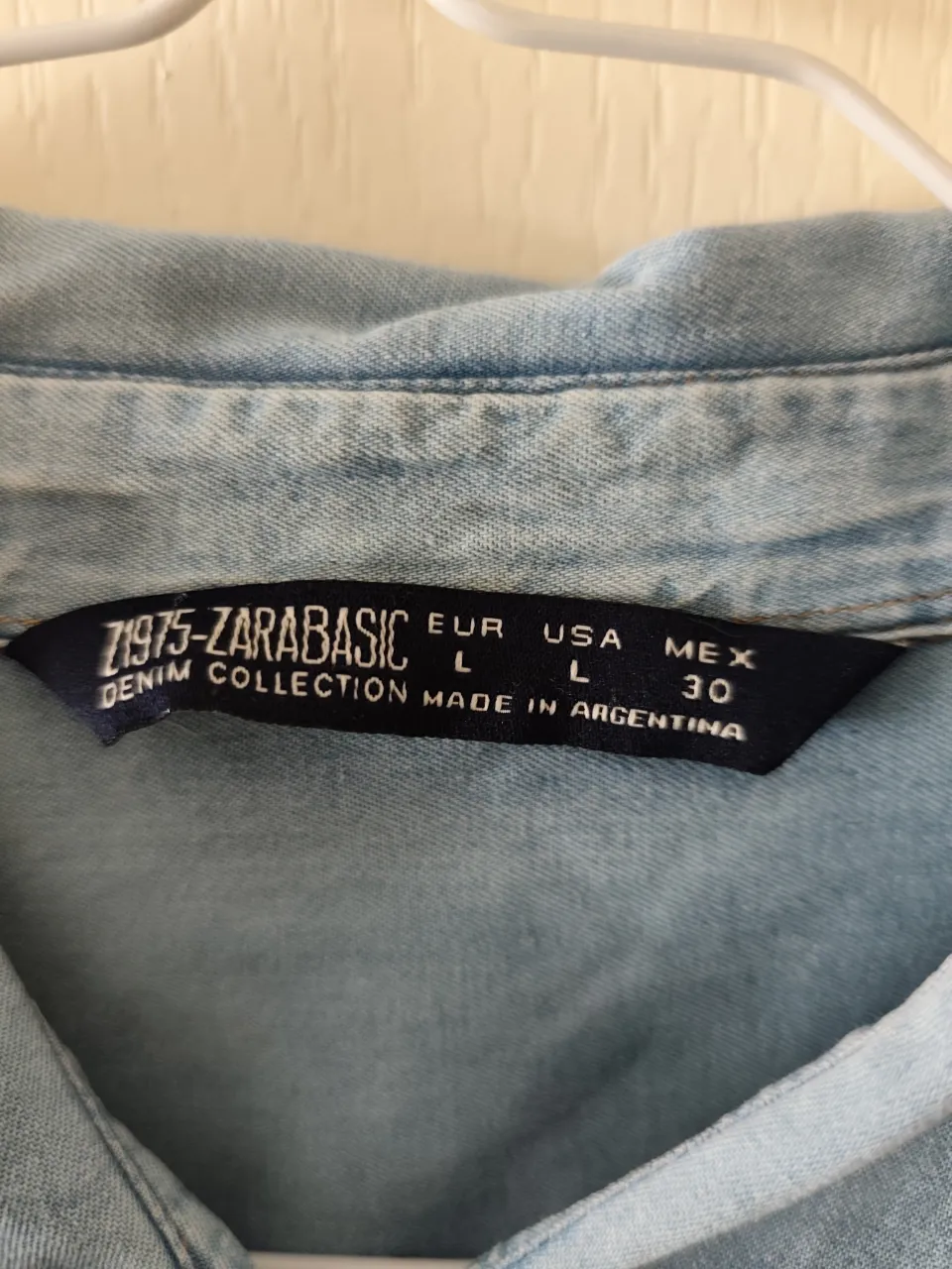 Camisa Zara Basic - Vista 3