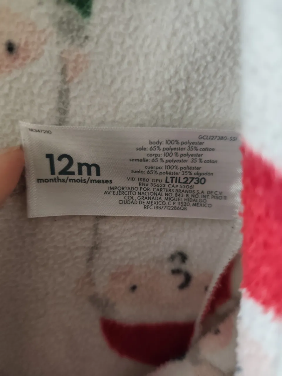 Pijama Carter's miniatura 7