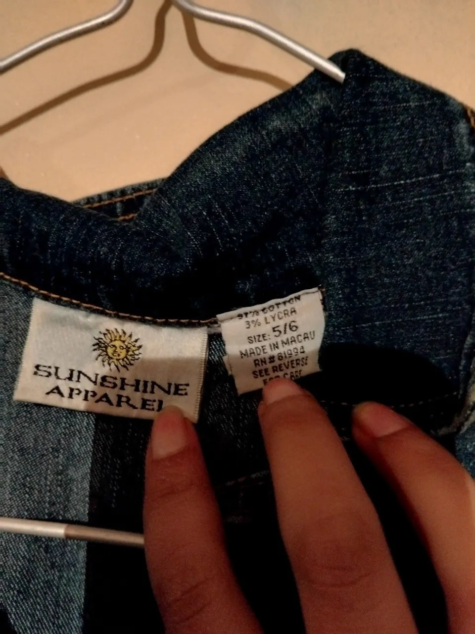Chaleco Vintage Denim - imagen 2