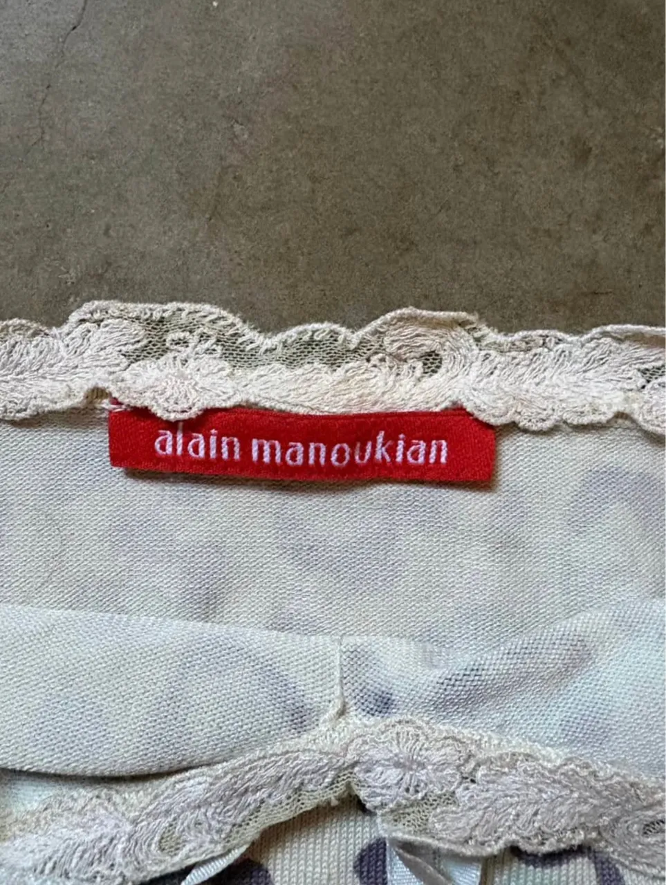 Musculosa Alain manoukian - imagen 4