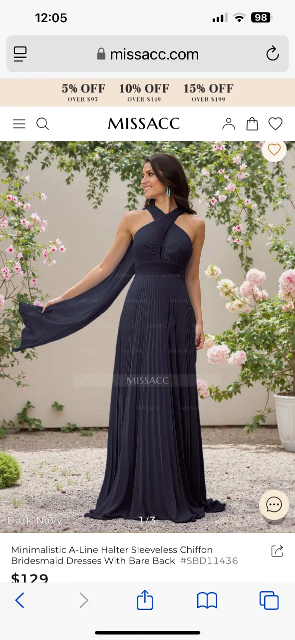 Vestido Missacc - imagen 1