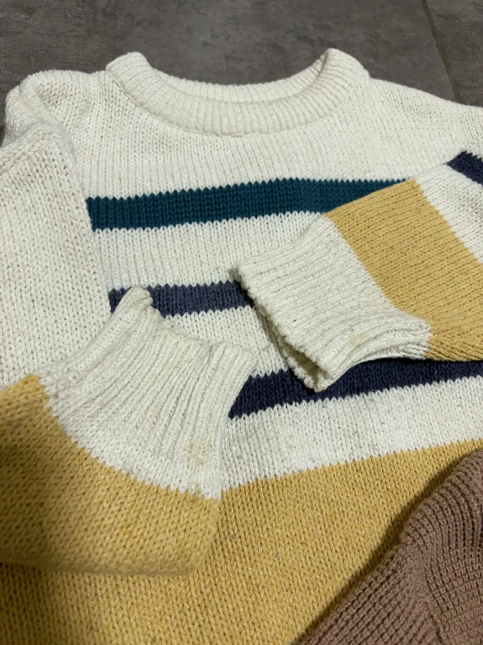Sweater de cuello redondo Zara Kids miniatura 5