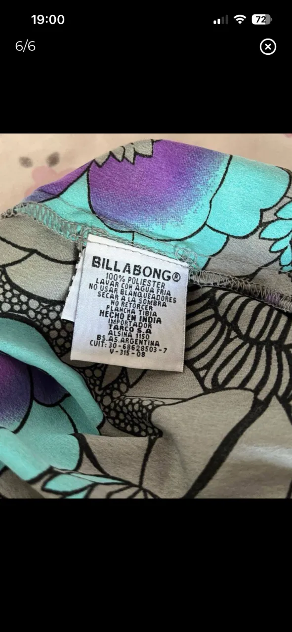 Vestido Billabong - imagen 6