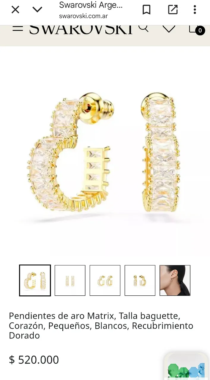Aros Swarovski - imagen 2