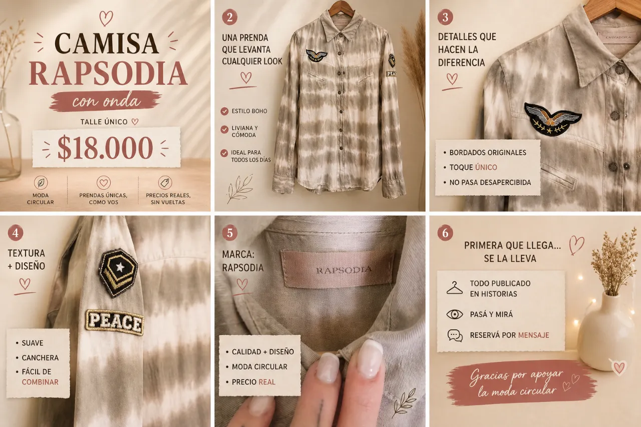 Camisa Rapsodia - imagen 1