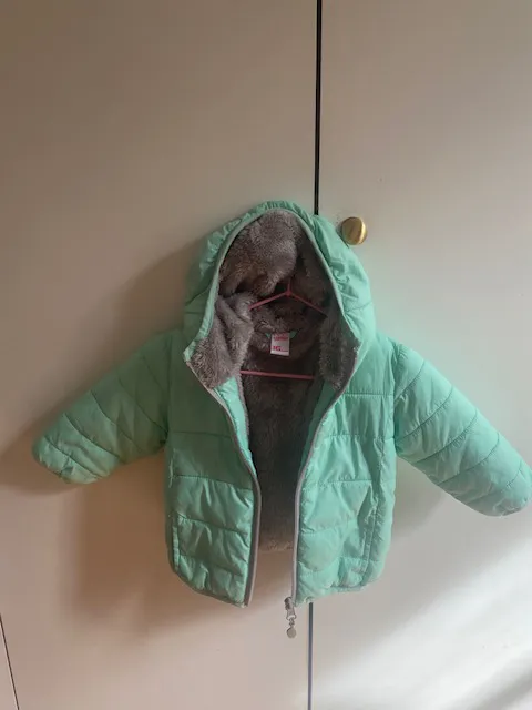 Campera de plumas Baby yamp - imagen 4