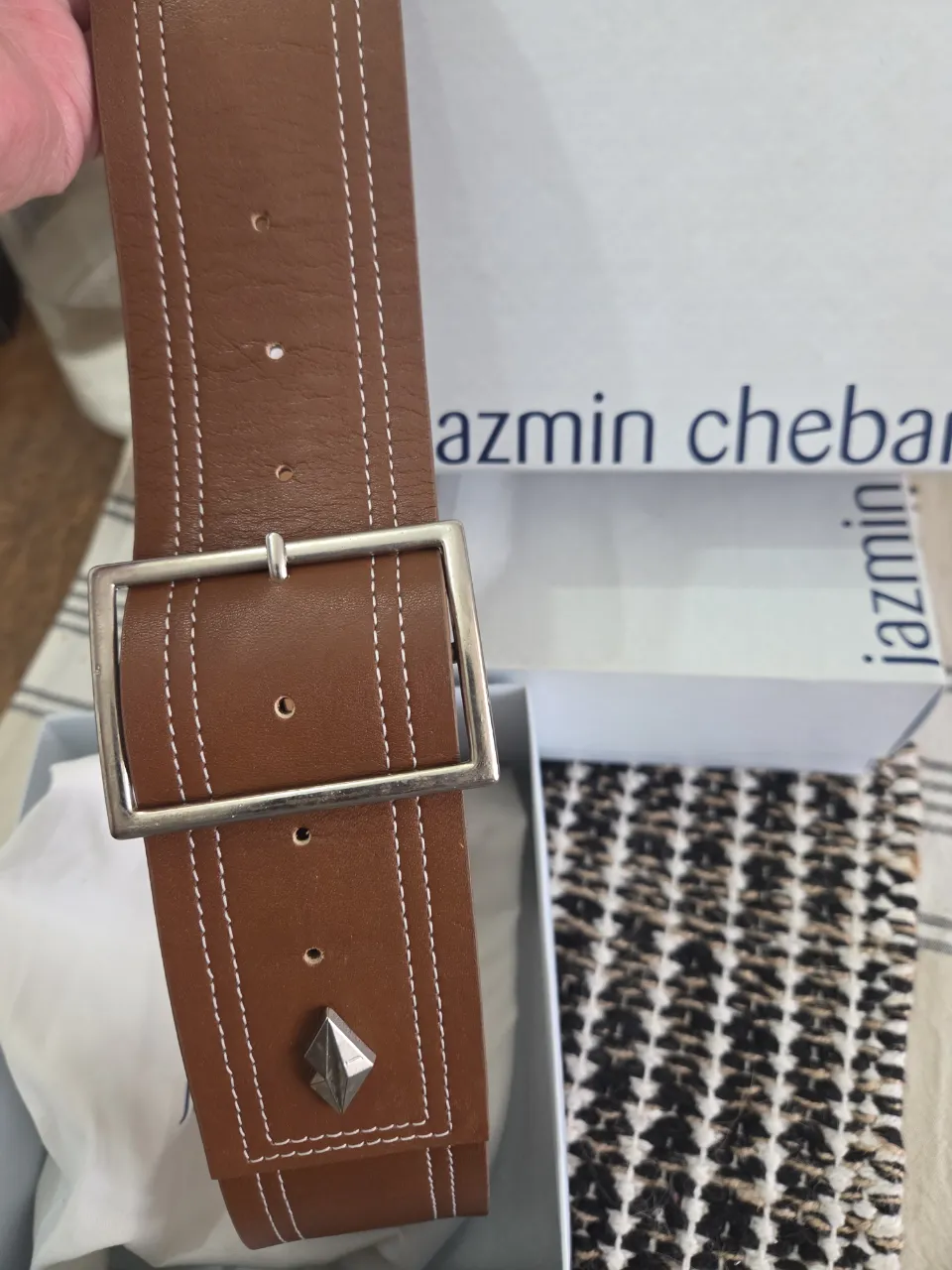 Cinturón Jazmín Chebar - imagen 2