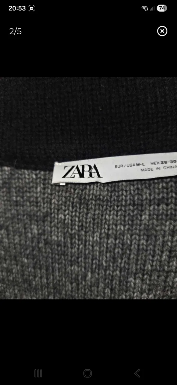 Tapado Zara - imagen 3