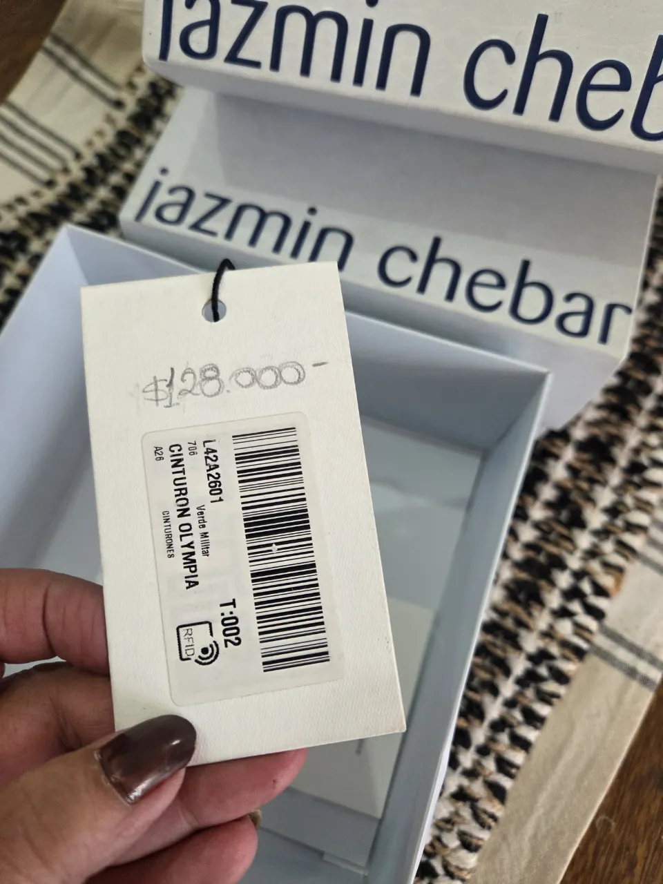 Cinturón Jazmín Chebar - imagen 4