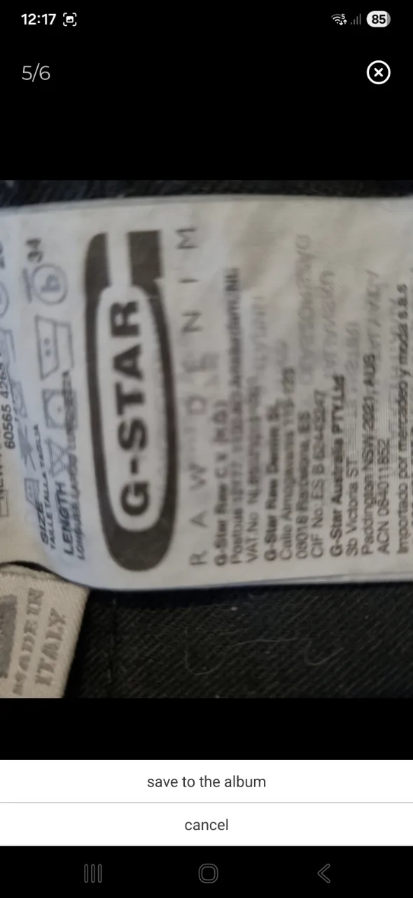 Jean G-Star RAW - imagen 6