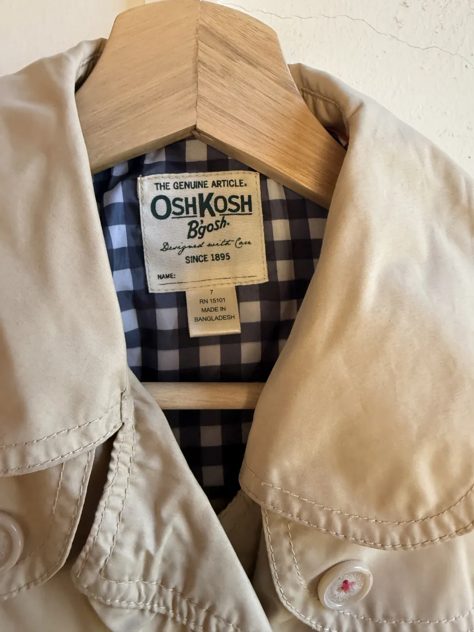 Gabardina Oshkosh - imagen 2