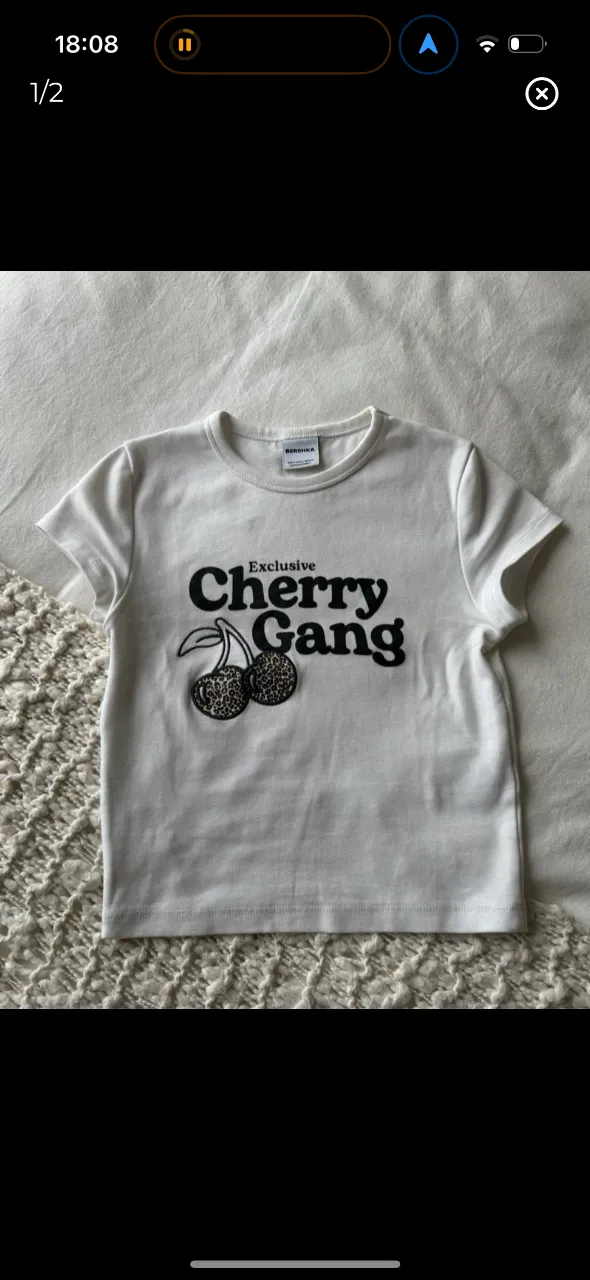 Remera Bershka - imagen 1