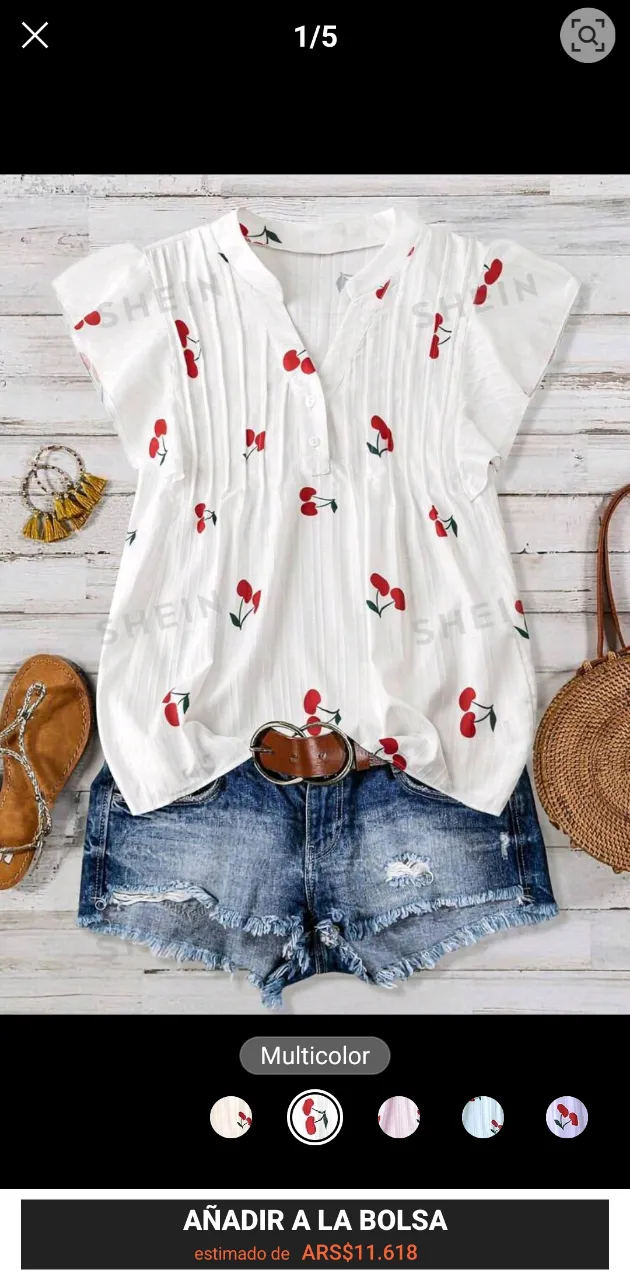 Remera Shein - imagen 1