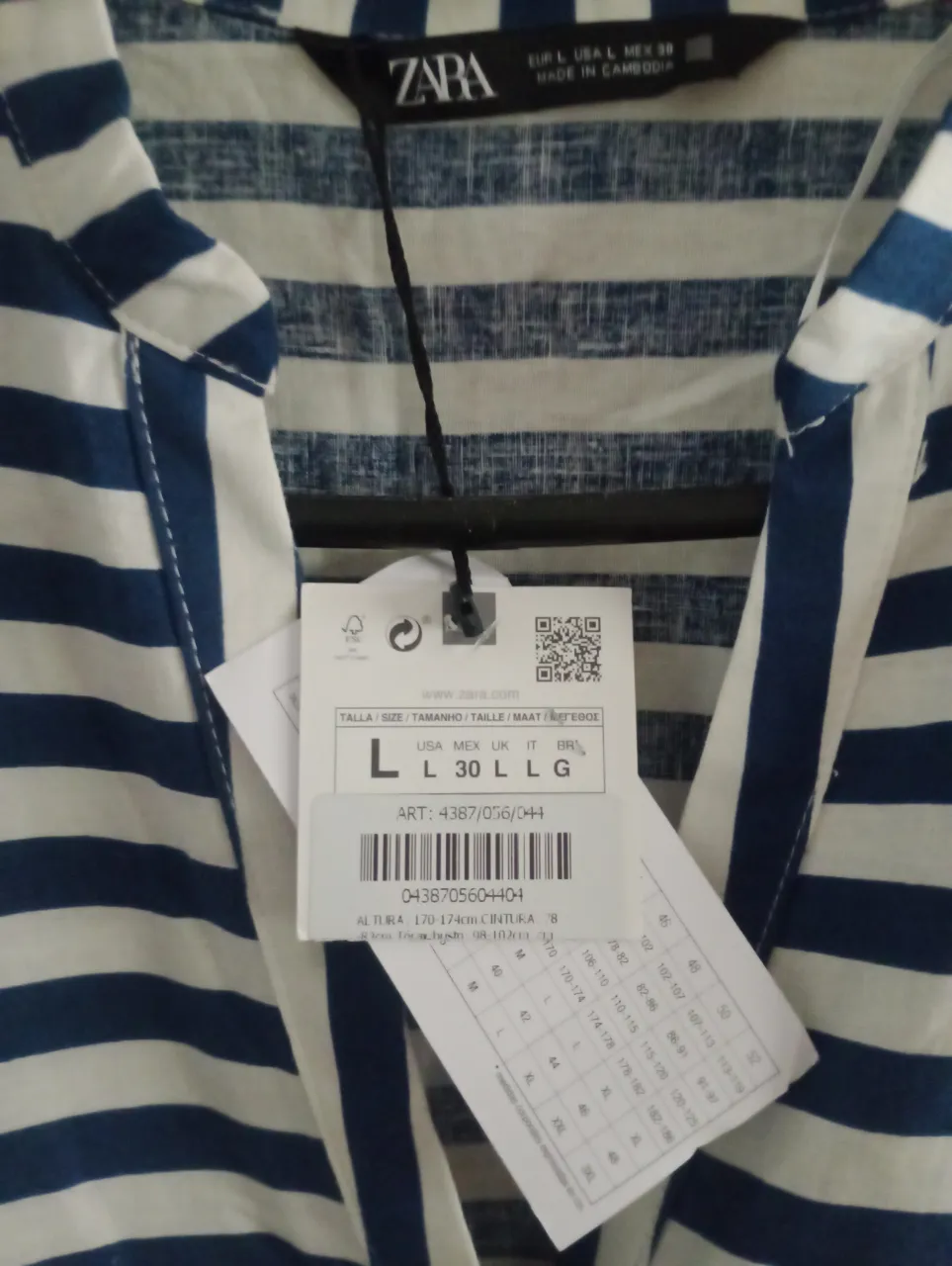 Camisa Zara - Vista 3