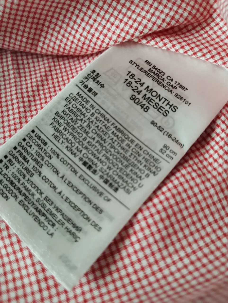 Camisa manga larga BabyGap - imagen 4