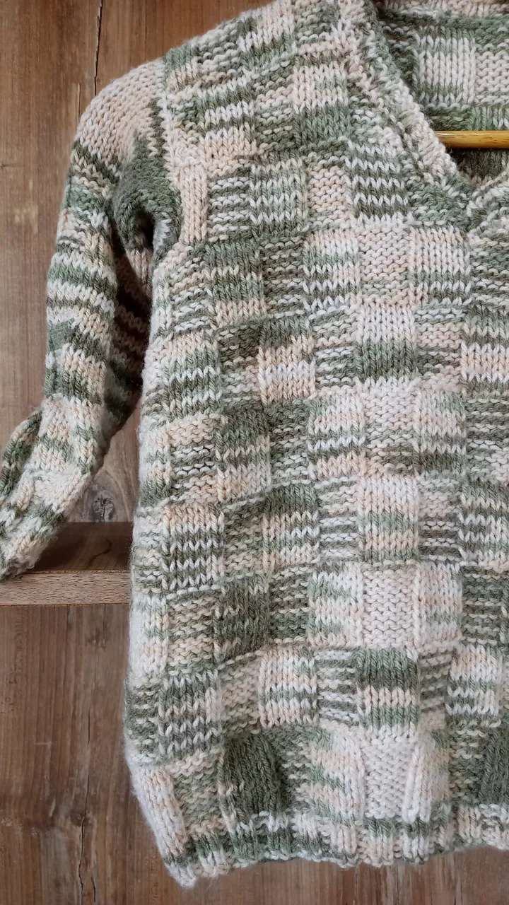 Sweater de cuello redondo Sin marca - Vista 2
