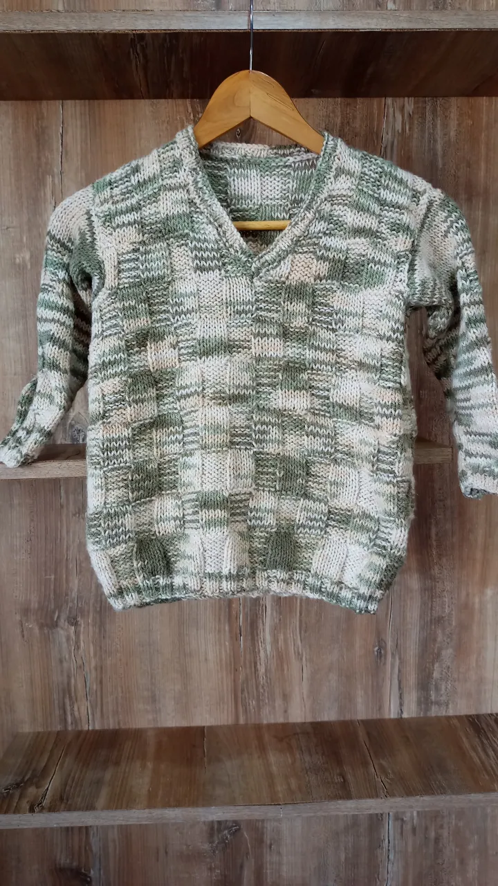 Sweater de cuello redondo Sin marca