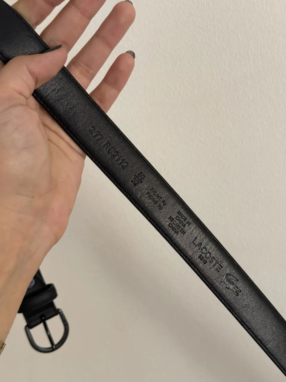 Cinturón Lacoste - Vista 4
