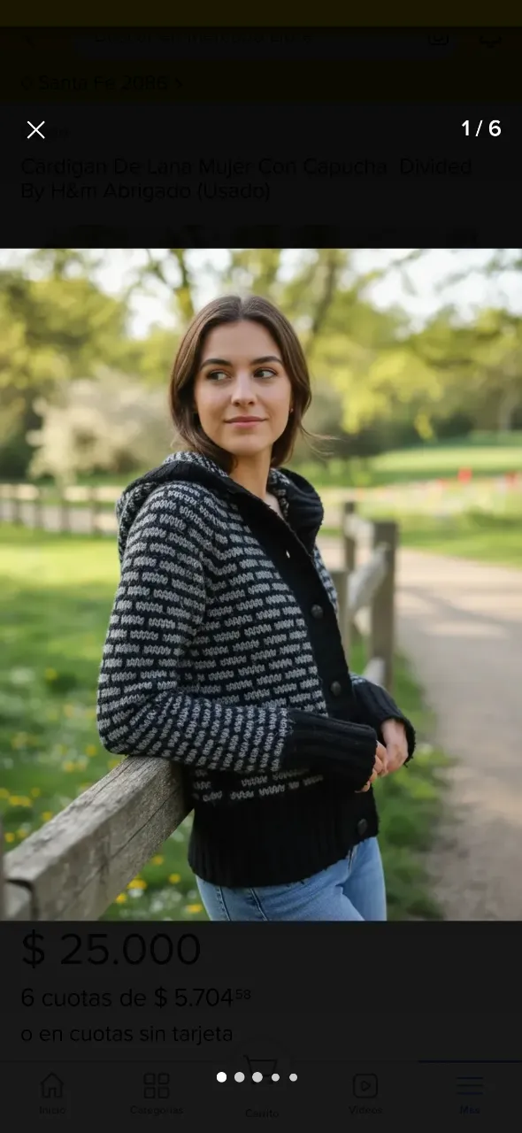 Cardigan Divided h&m - imagen 2