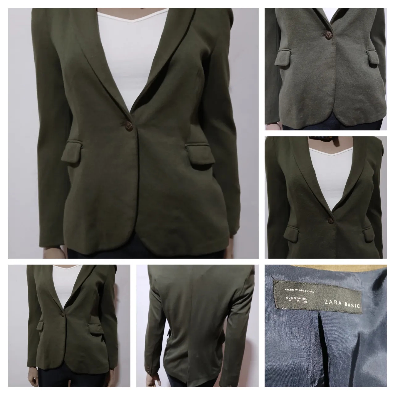 Blazer Zara Basic - imagen 3