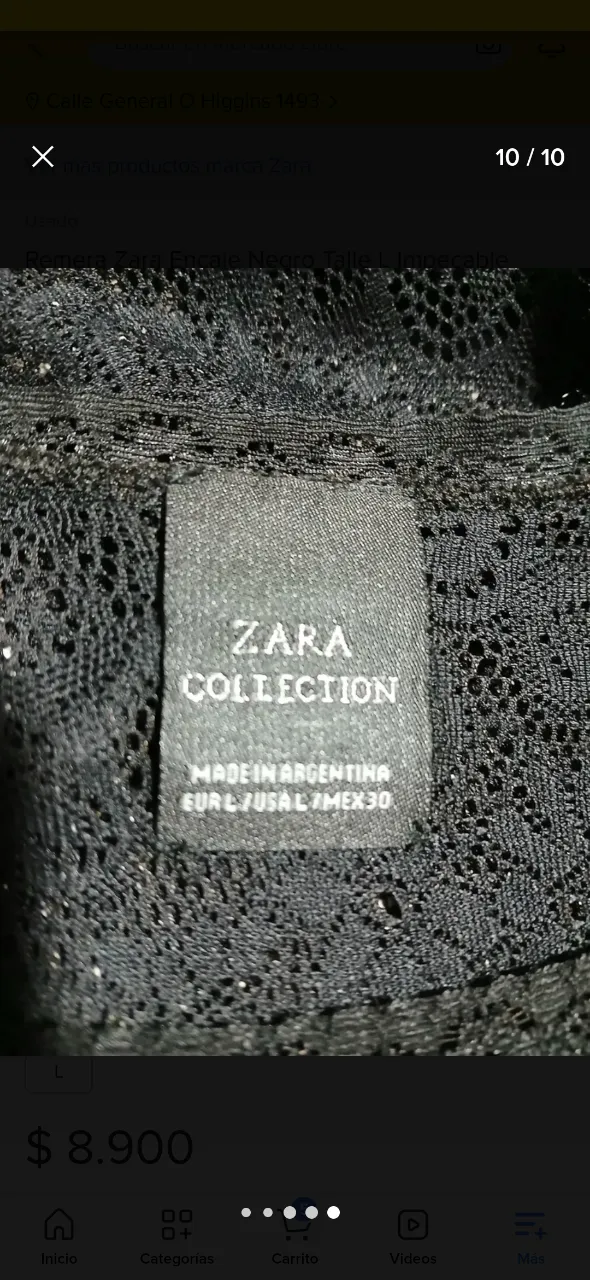 Remera Zara - imagen 4
