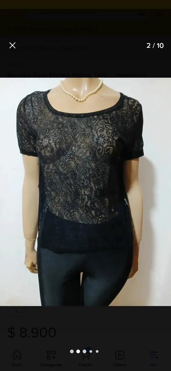 Remera Zara - imagen 2