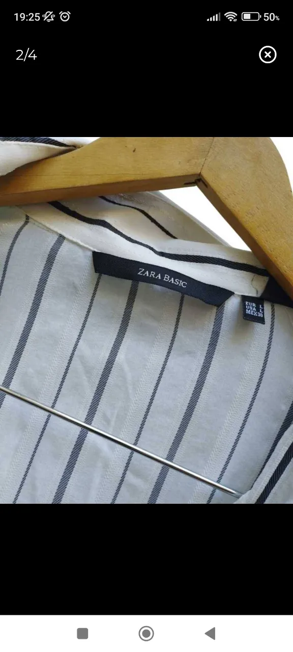 Camisa Zara Basic - imagen 2