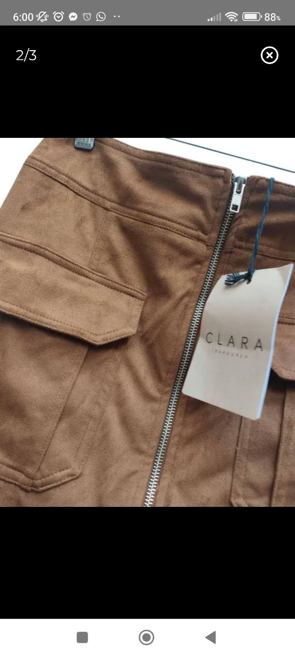 Pollera Clara Ibarguren - Vista 2