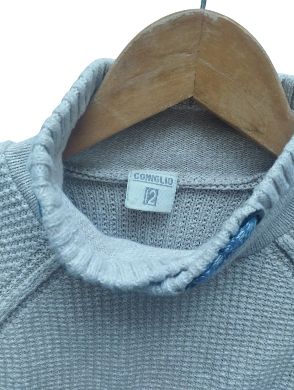 Sweater de cuello alto Coniglio - Vista 2