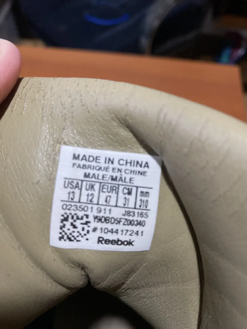 Botas Reebok - Vista 3