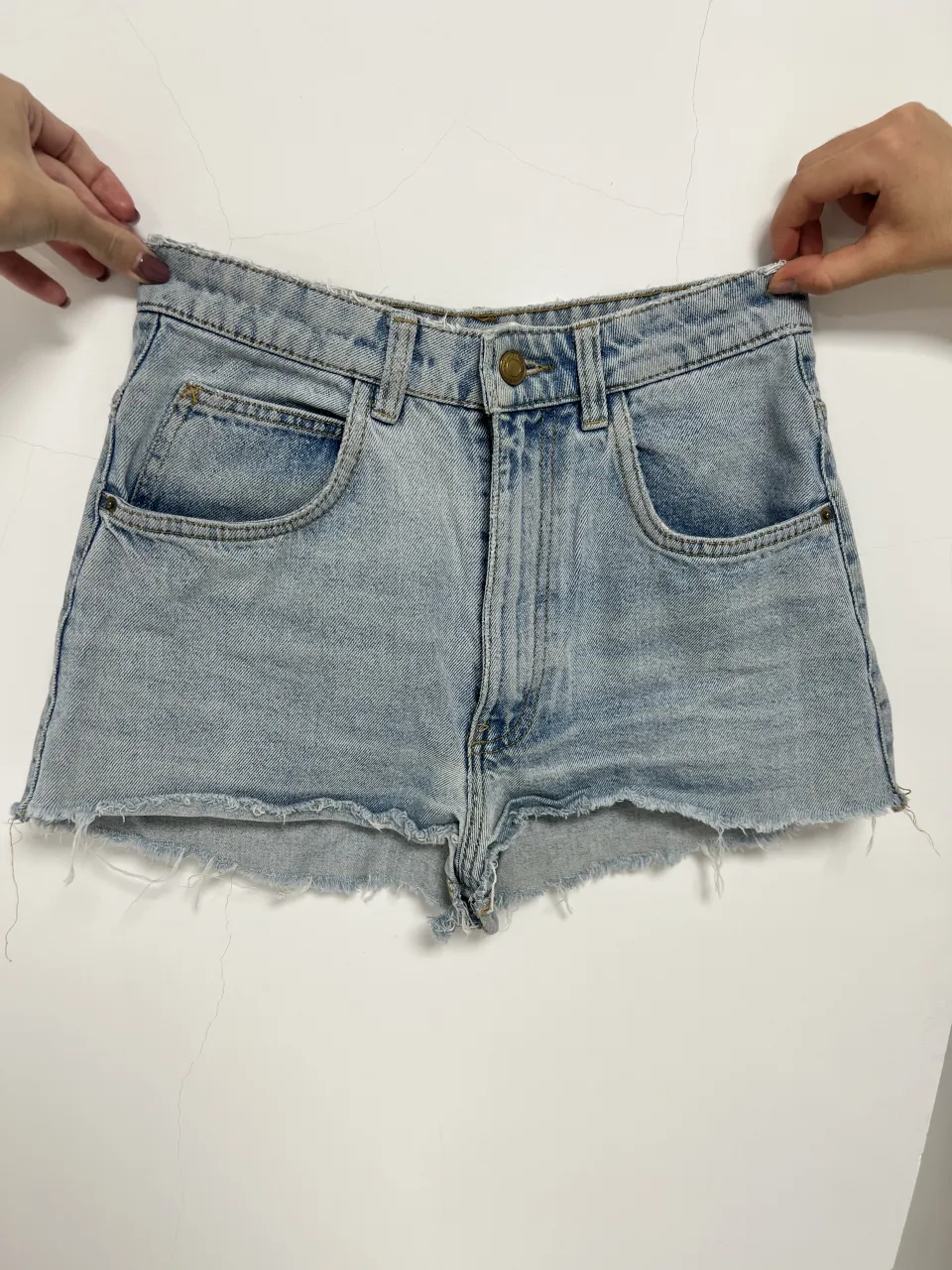 Short Zara jean tiro alto. 