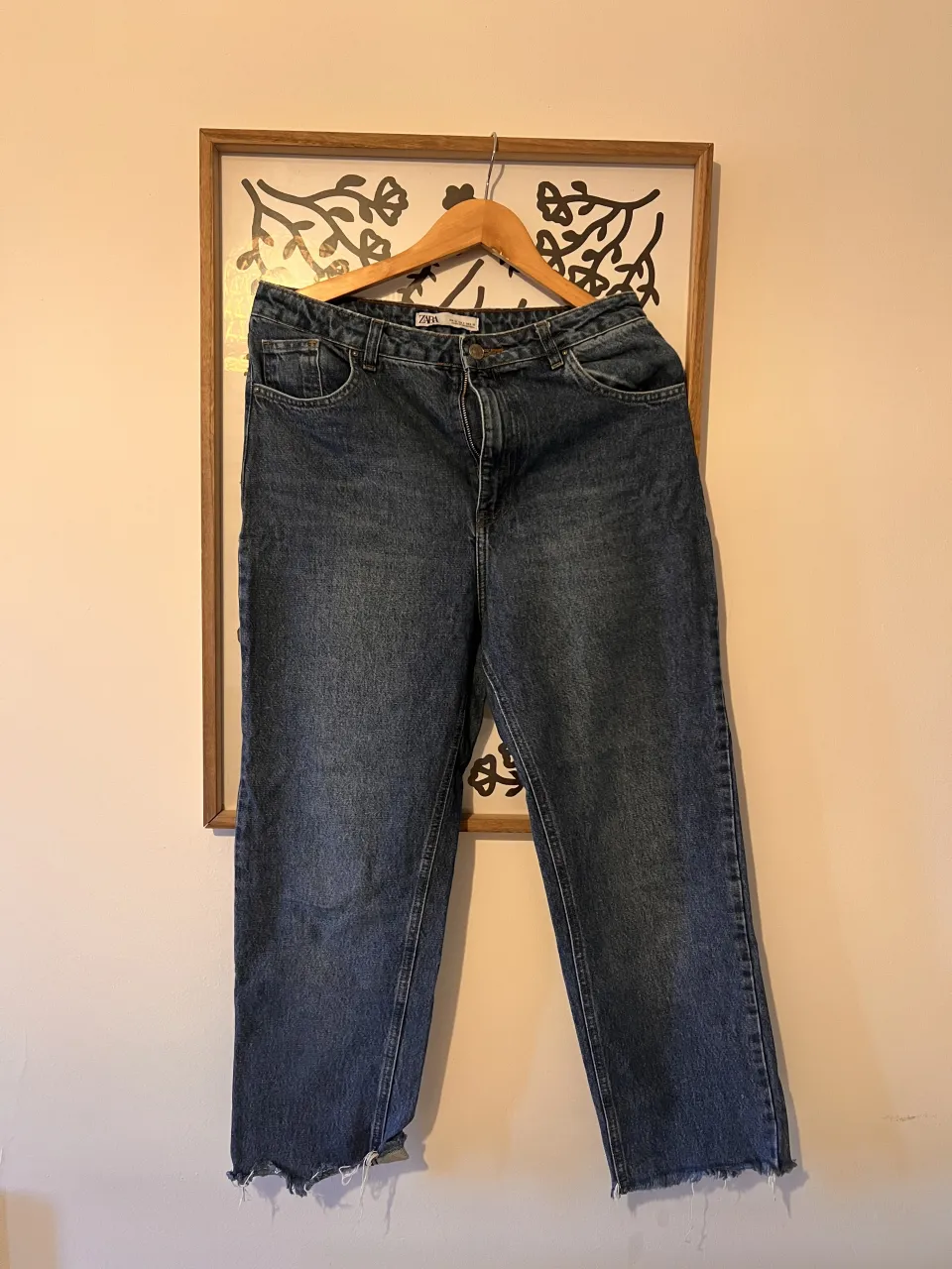 Jeans por los tobillos Zara - imagen 1