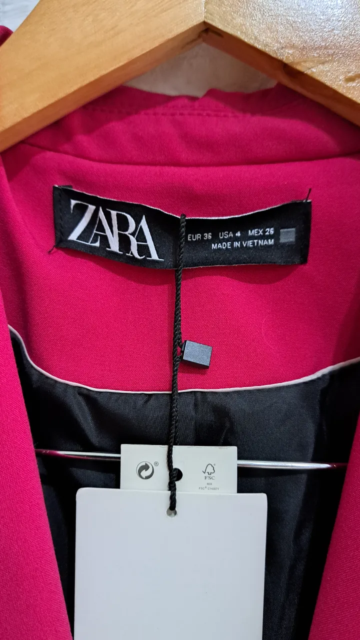 Blazer Zara miniatura 5