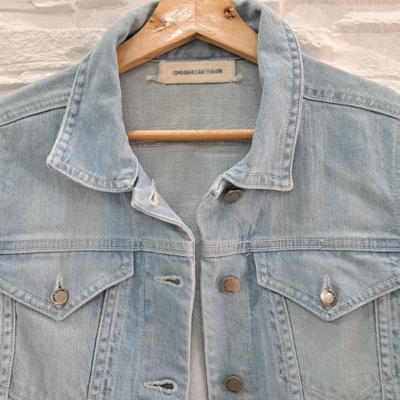 Campera de jean Como Quieres - Vista 3
