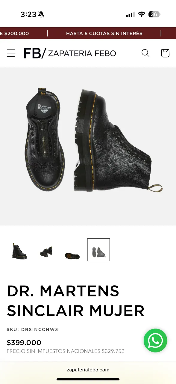 Borcegos Dr. Martens - imagen 4