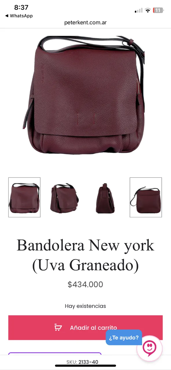 Bandolera Peter kent - imagen 6