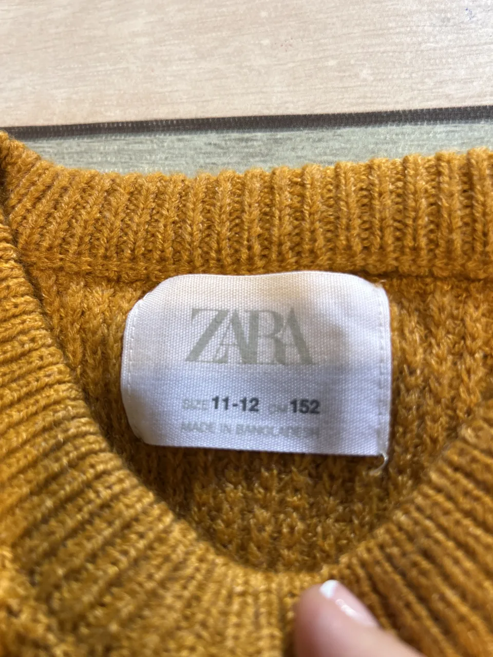 Sweater de cuello redondo Zara - imagen 2