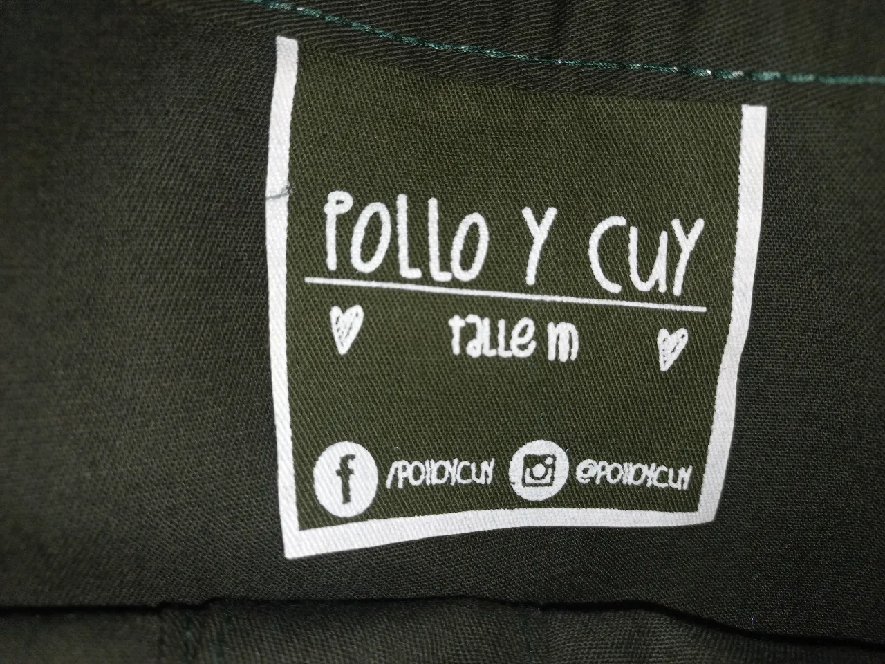 Pollera Pollo y cuy - imagen 3