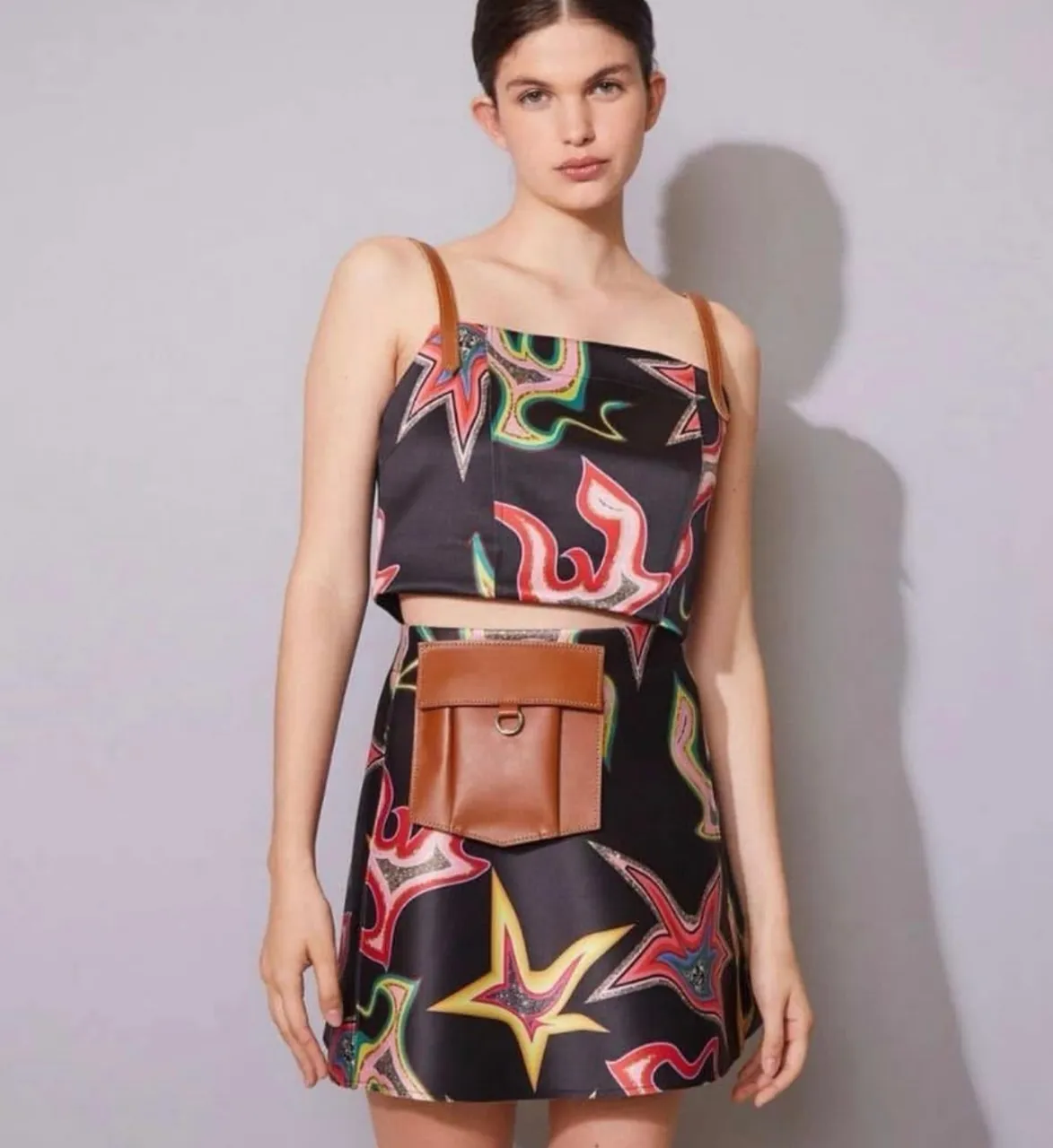 Pollera Jazmín Chebar - imagen 1
