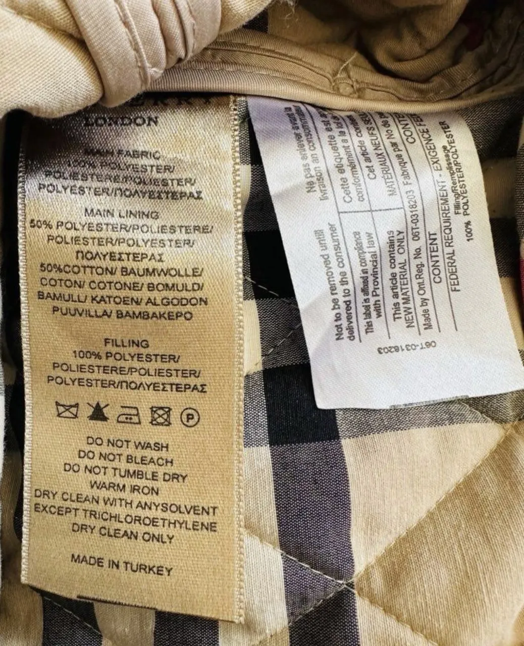 Campera Burberry - imagen 6