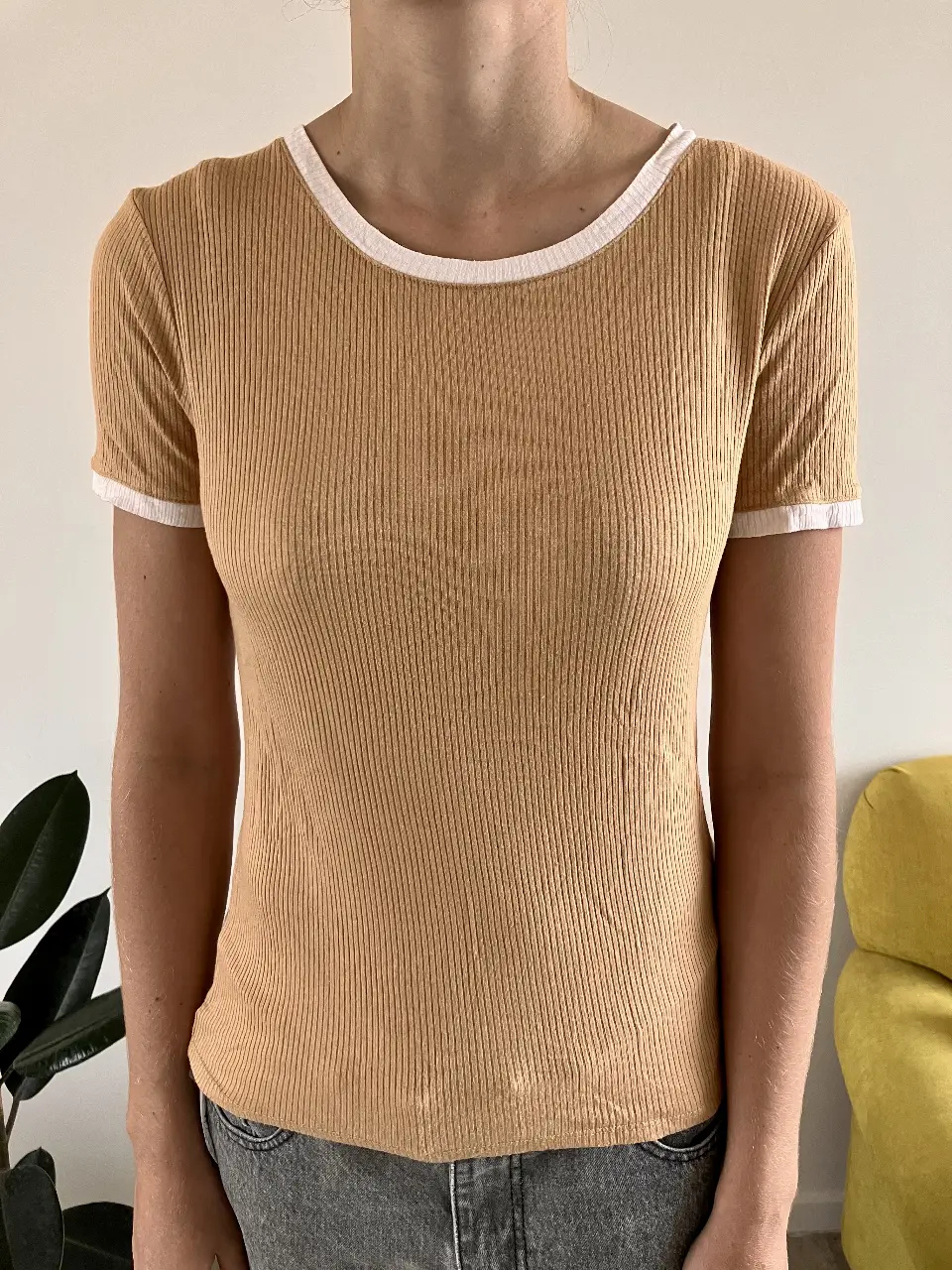 Remera Zara Basic - imagen 1
