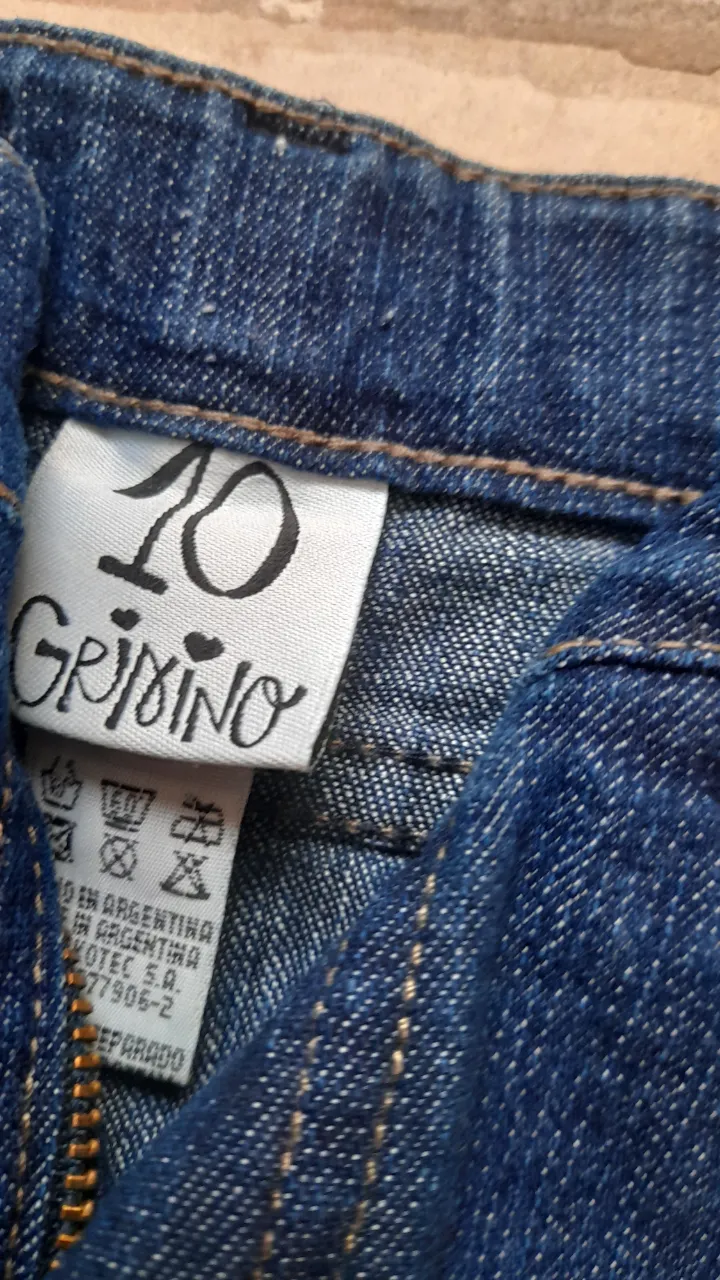Pollera corta Grisino - imagen 2