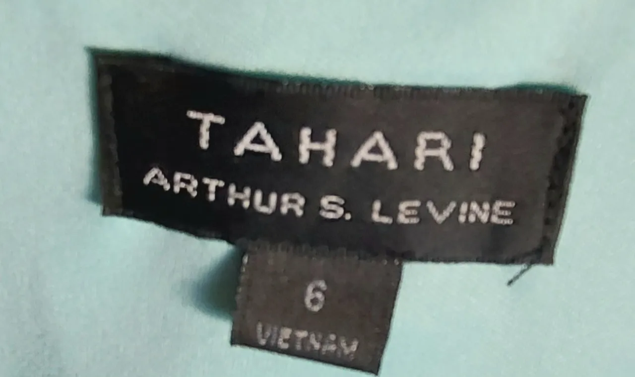 Vestido Tahari arthur s. levine - imagen 3