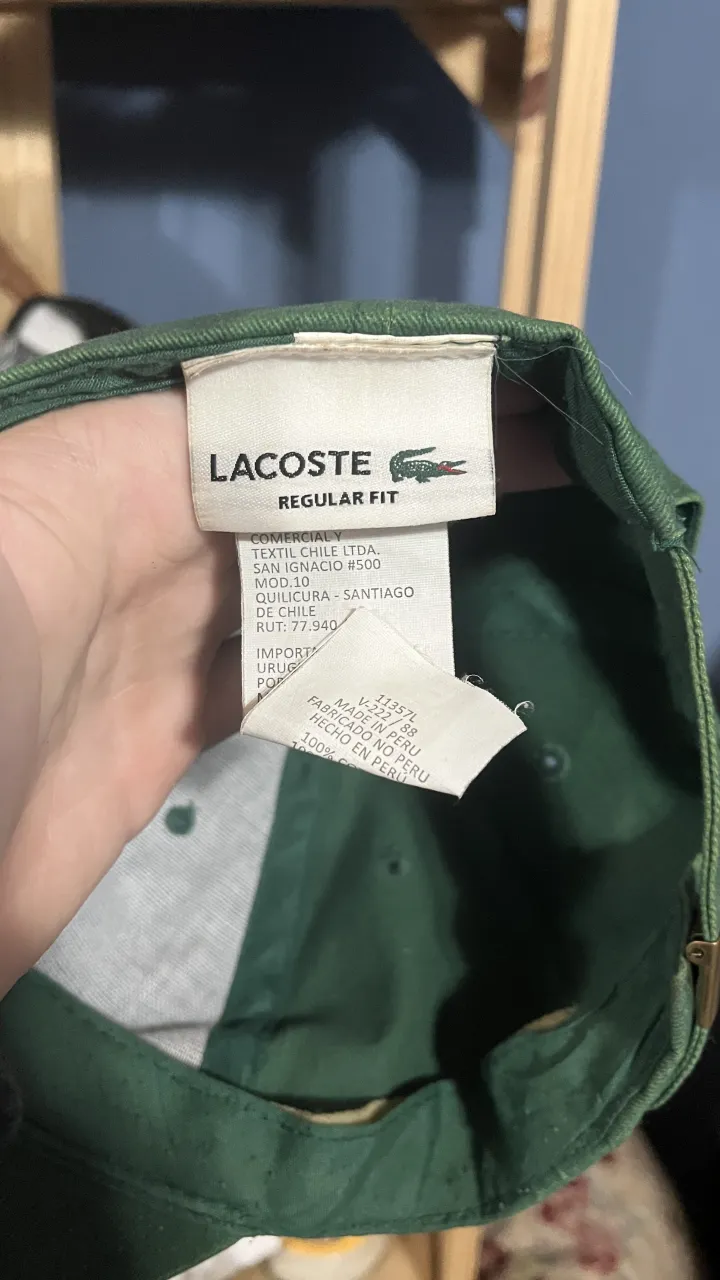 Gorra Lacoste - imagen 2