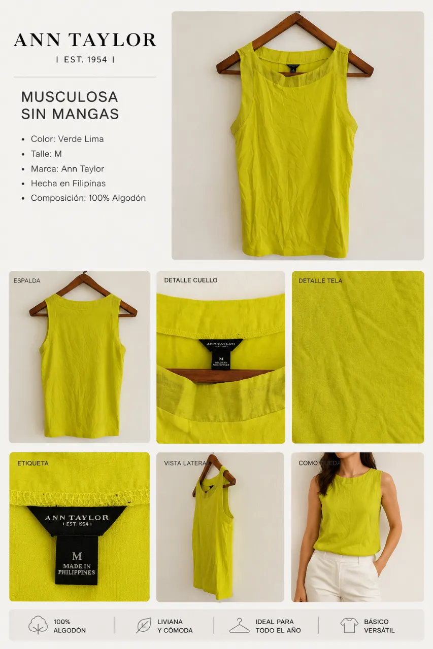 Musculosa Ann Taylor - imagen 2