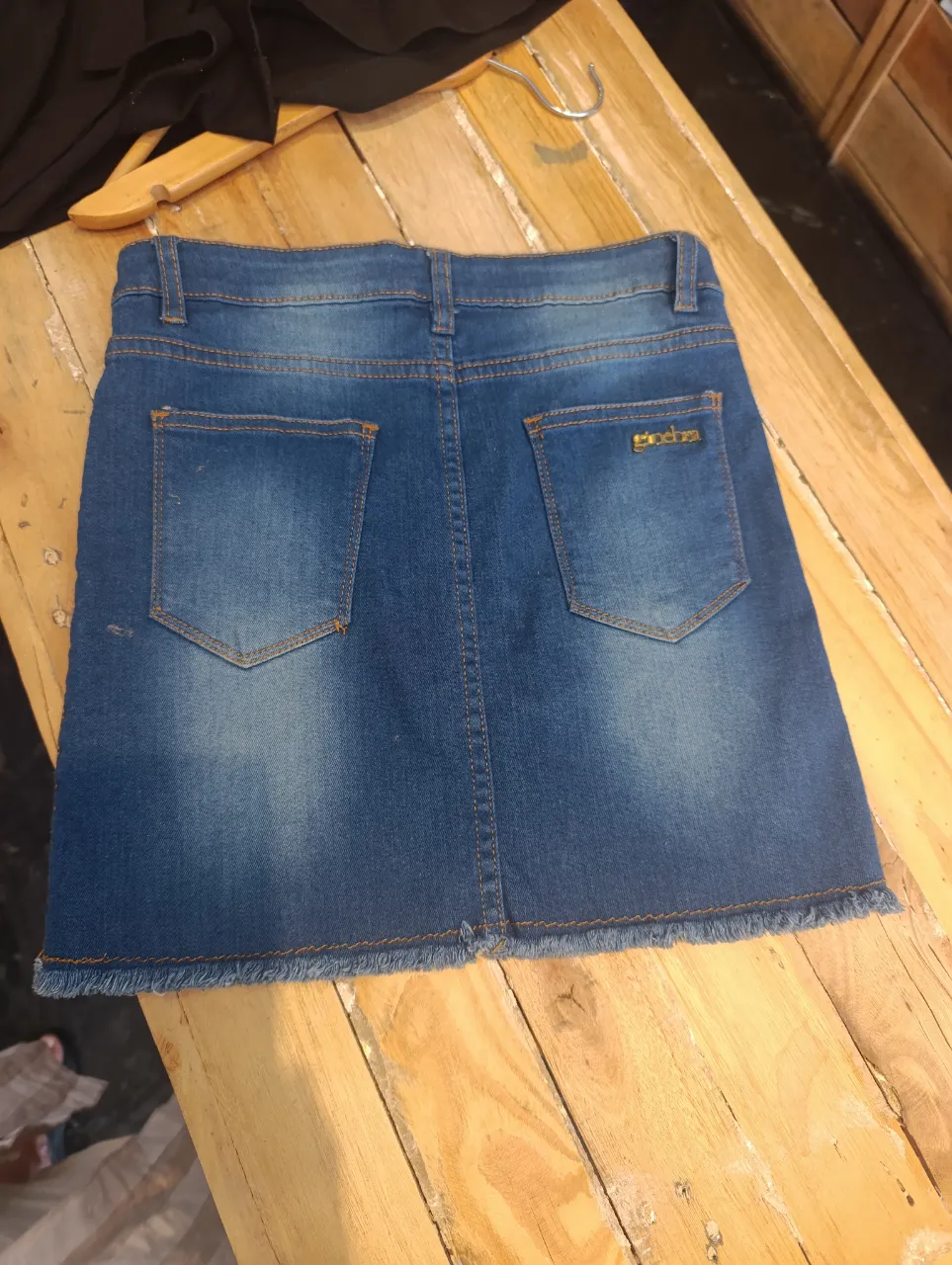 Pollera ginebra jeans - imagen 4