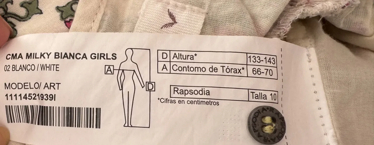 Camisa manga corta Rapsodia - imagen 5