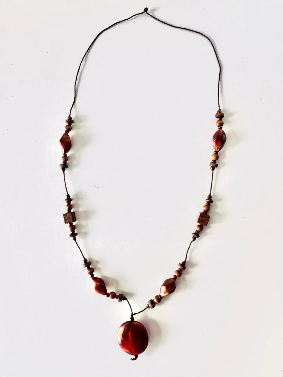 Collar Collar con piedras ambar - imagen 2